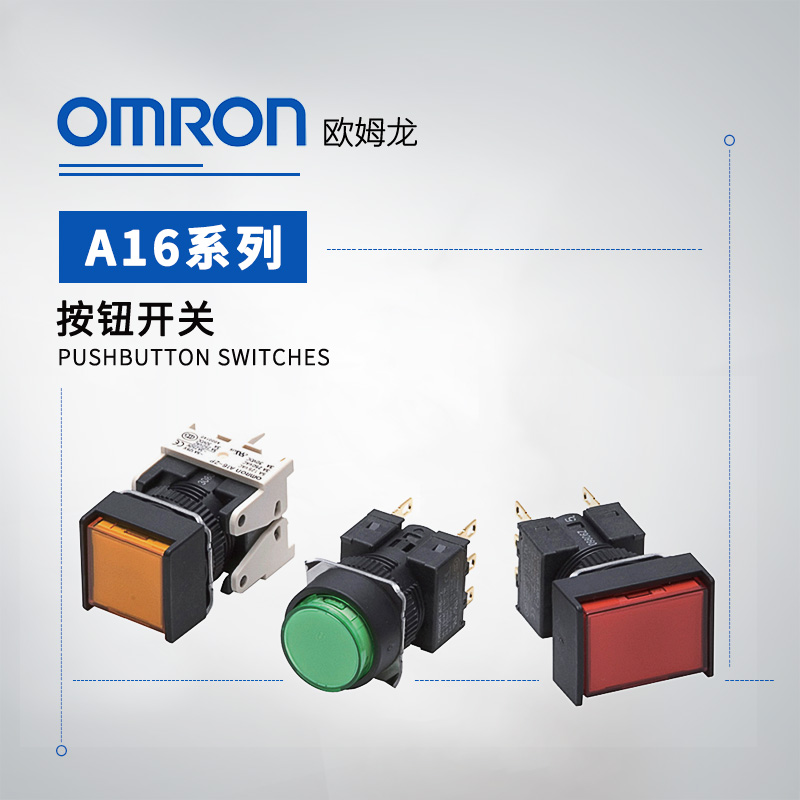 OMRON 欧姆龙 按钮开关 A165L-TWM-12D-2