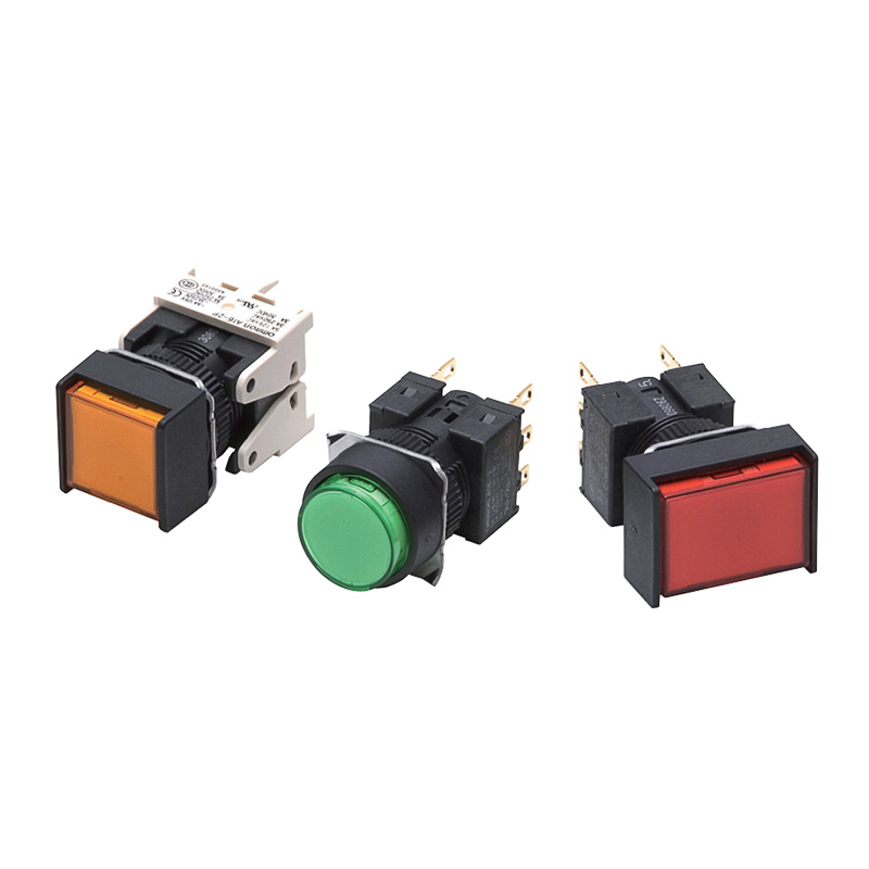 OMRON 欧姆龙 按钮开关 A165L-TWM-12D-2