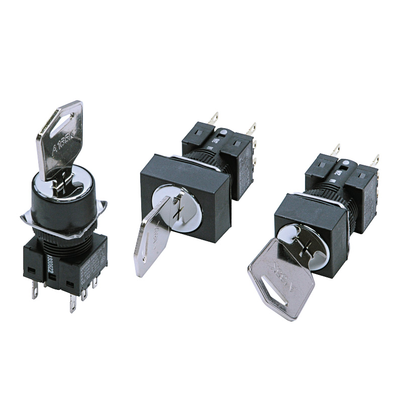 OMRON 欧姆龙 钥匙型选择开关 A165K-A2ML-2-K01(CM)