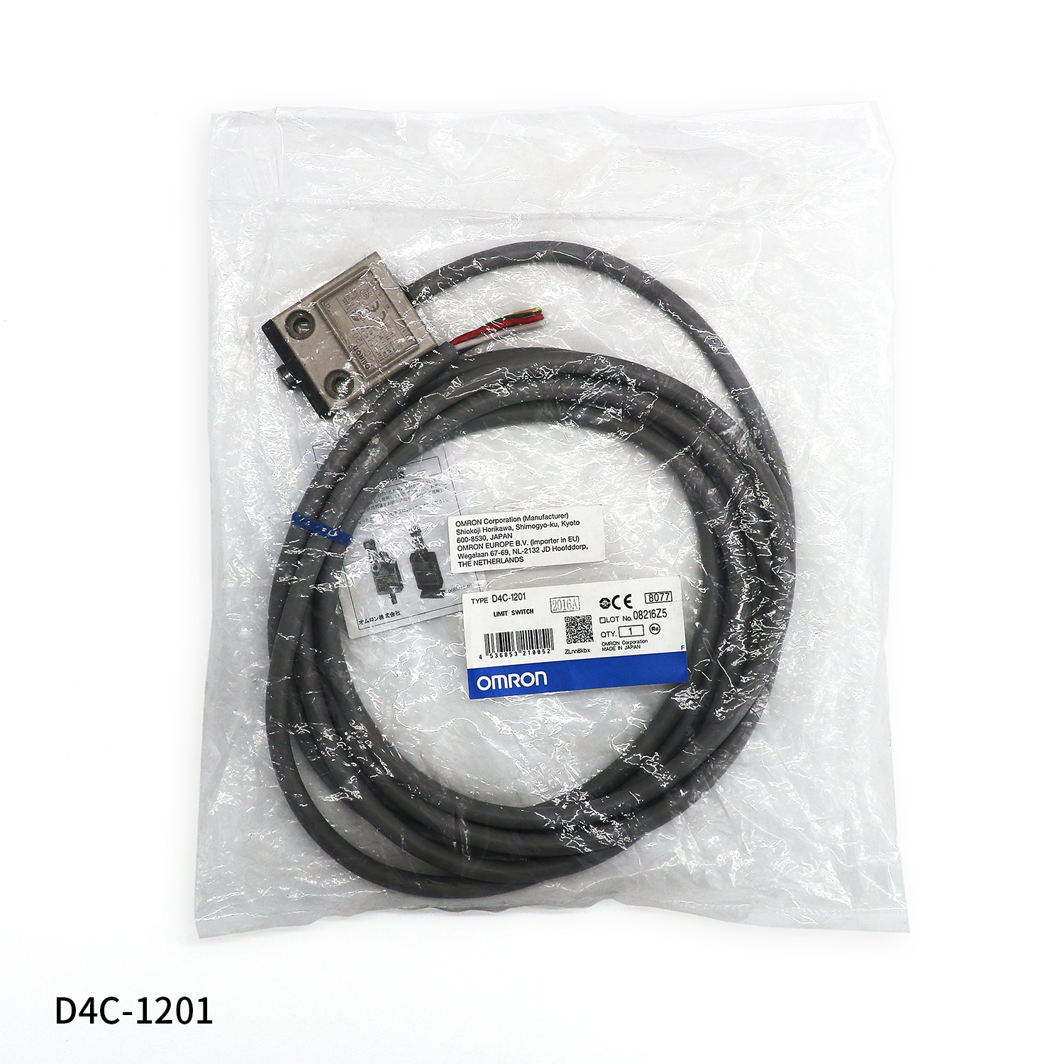 OMRON 欧姆龙 封闭式开关 
D4C-1402