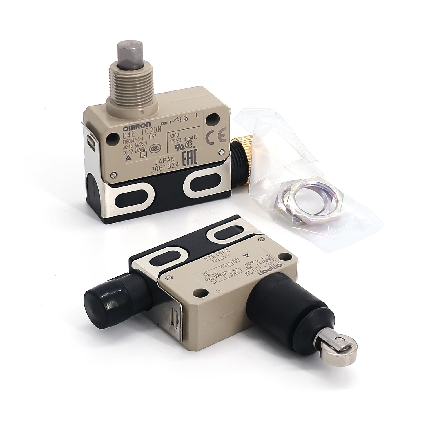 OMRON 欧姆龙 小型密封开关 D4E-2C21N