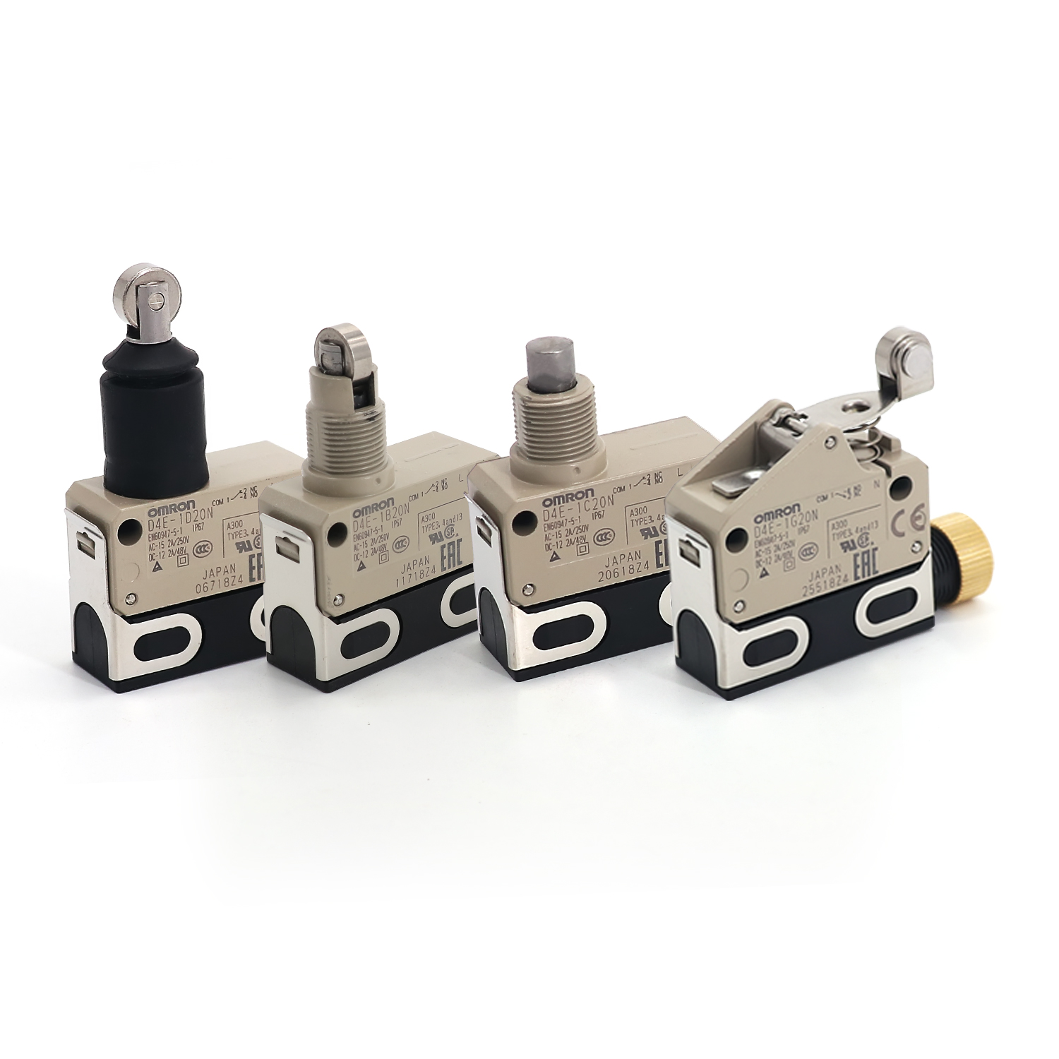 OMRON 欧姆龙 小型密封开关 D4E-2C21N
