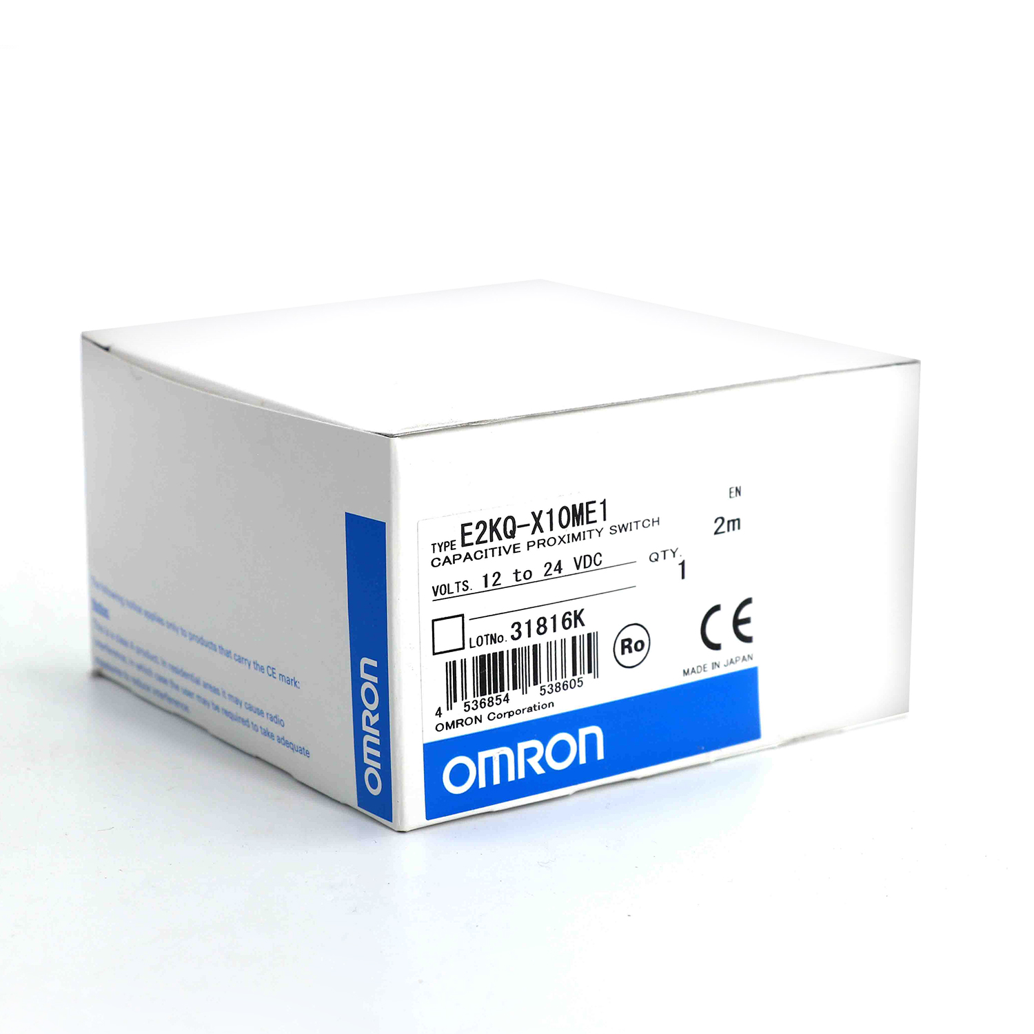 OMRON 欧姆龙 耐腐型 接近传感器 E2KQ-X10ME1 5M