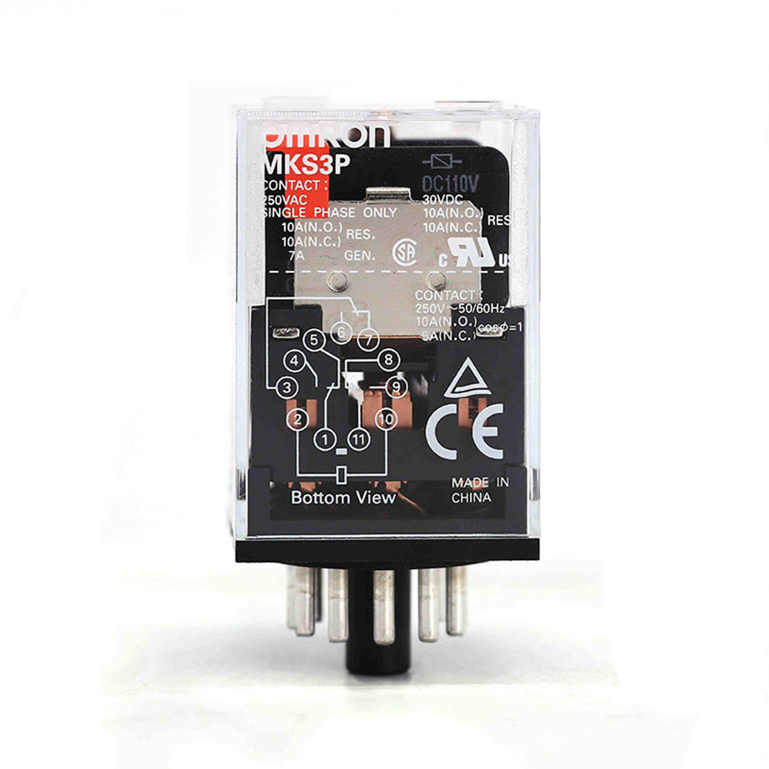 OMRON 欧姆龙 小型功率继电器 MK2P AC12