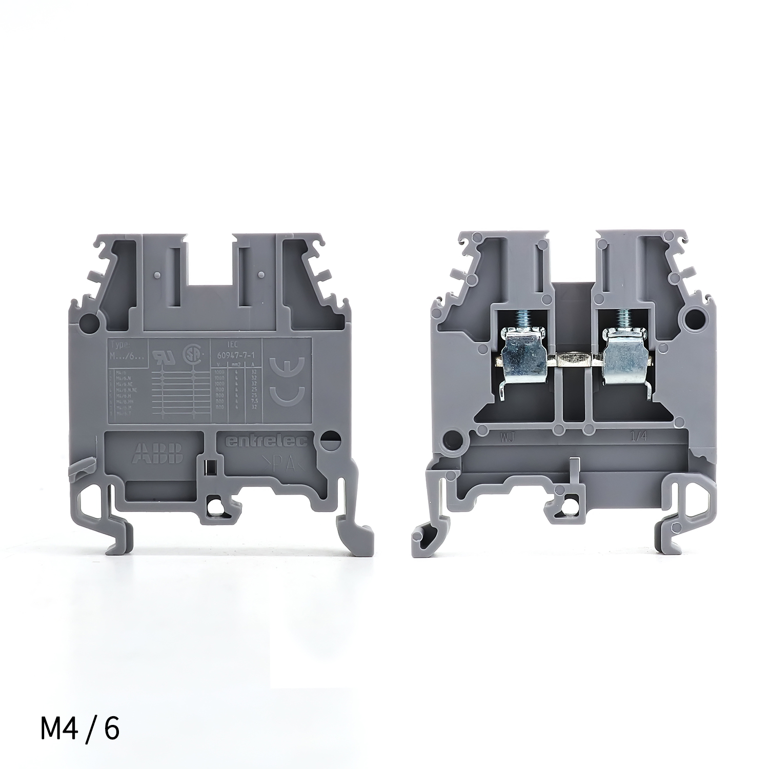 泰科 接线端子 M4/6.P