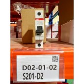 ABB S200系列微型断路器 S201-D2