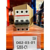 ABB S200系列微型断路器 S203-C1