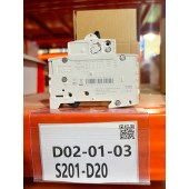 ABB S200系列微型断路器 S201-D20
