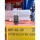 OMRON 欧姆龙 大功率继电器 LY1N DC24 BY OMI