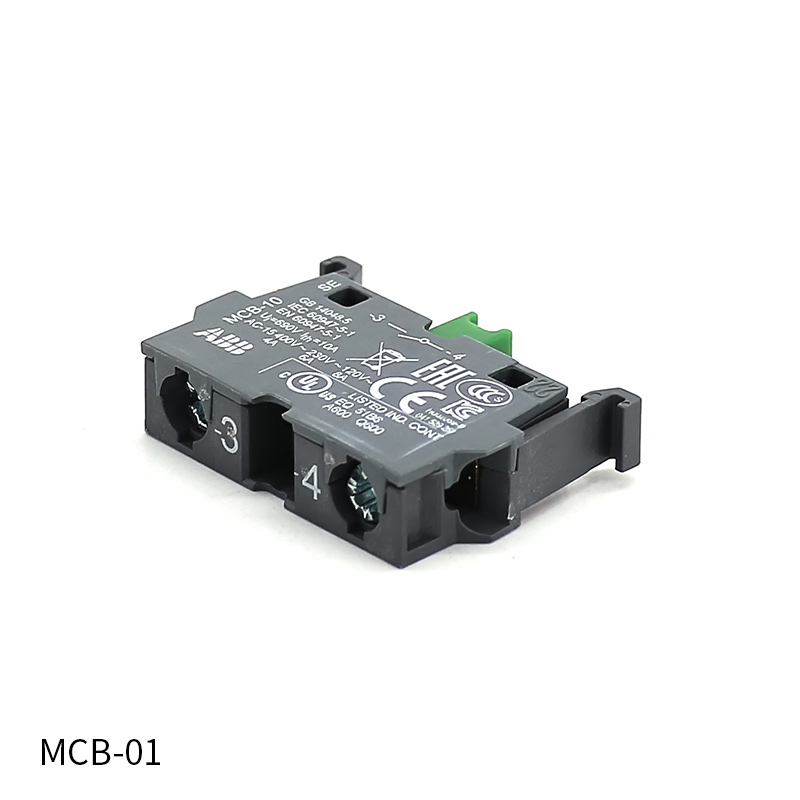 ABB 按钮指示灯 触点 MCB-10BG