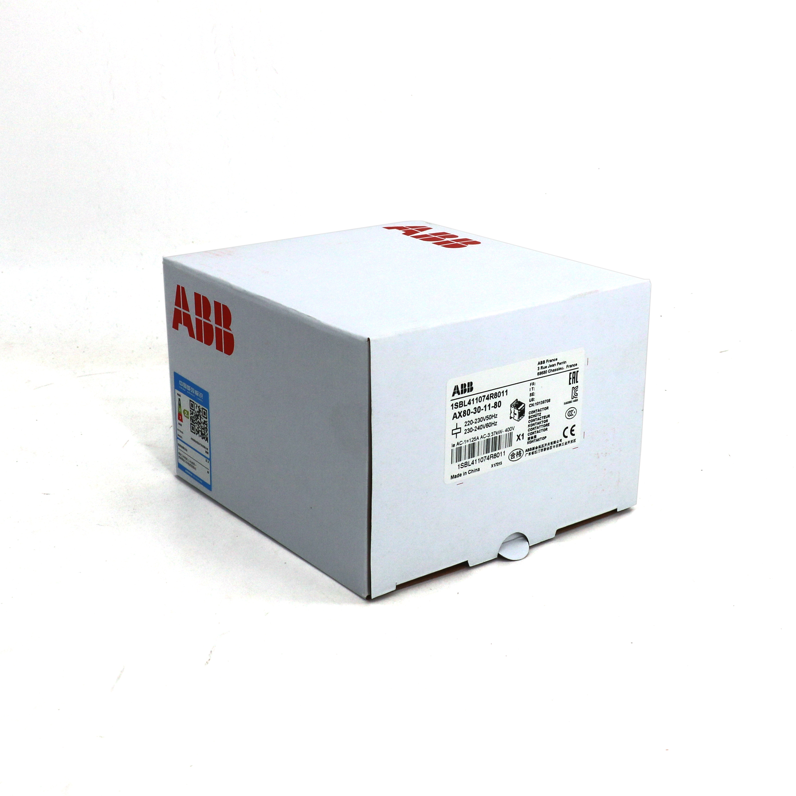 ABB 交流接触器 AX80-30-11-80*220-230V50Hz/230-240V60Hz