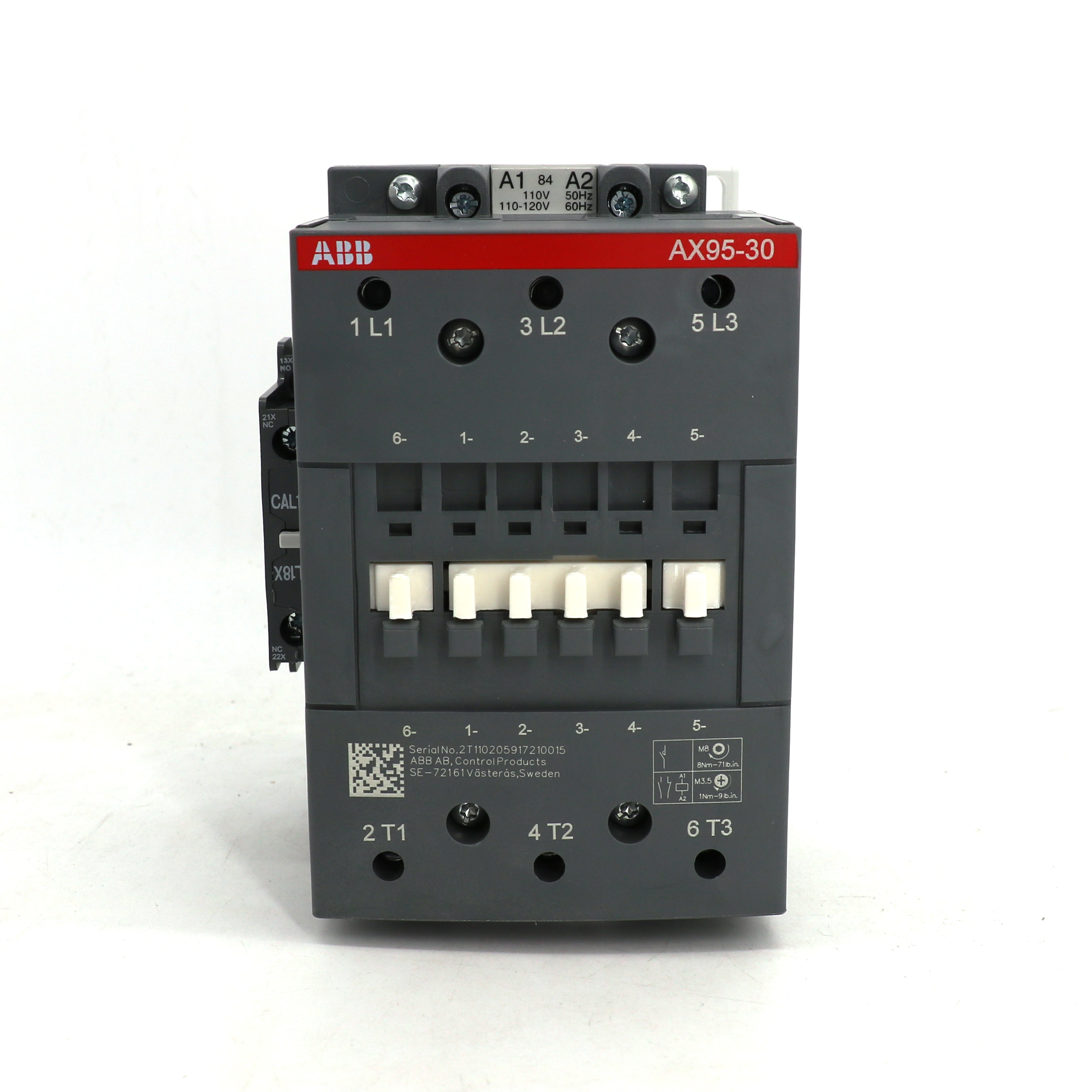 ABB 交流接触器 AX95-30-11-84*110V 50Hz/110-120V 60Hz