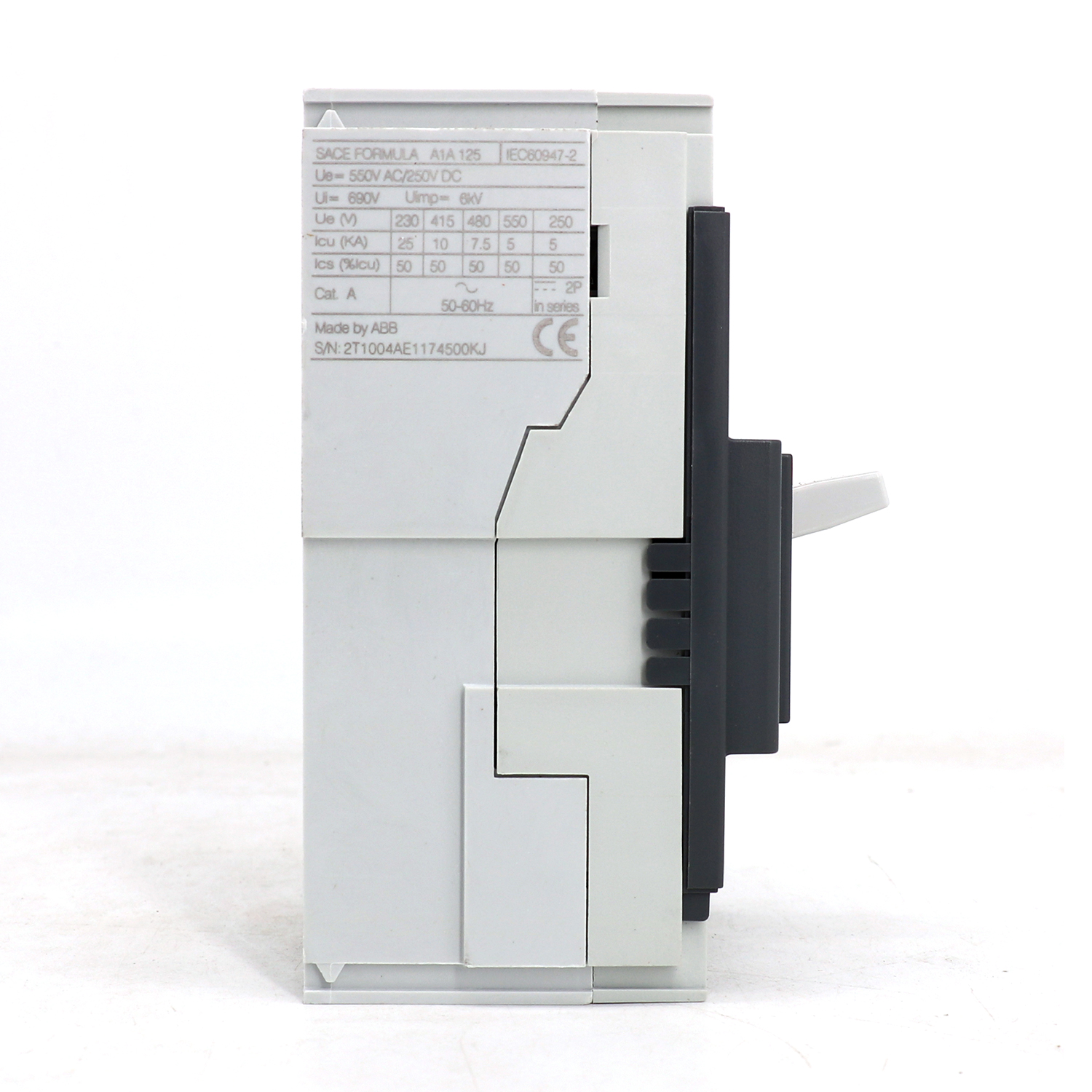 ABB Formula塑壳断路器 A1A125 TMF40/400 FF 3P