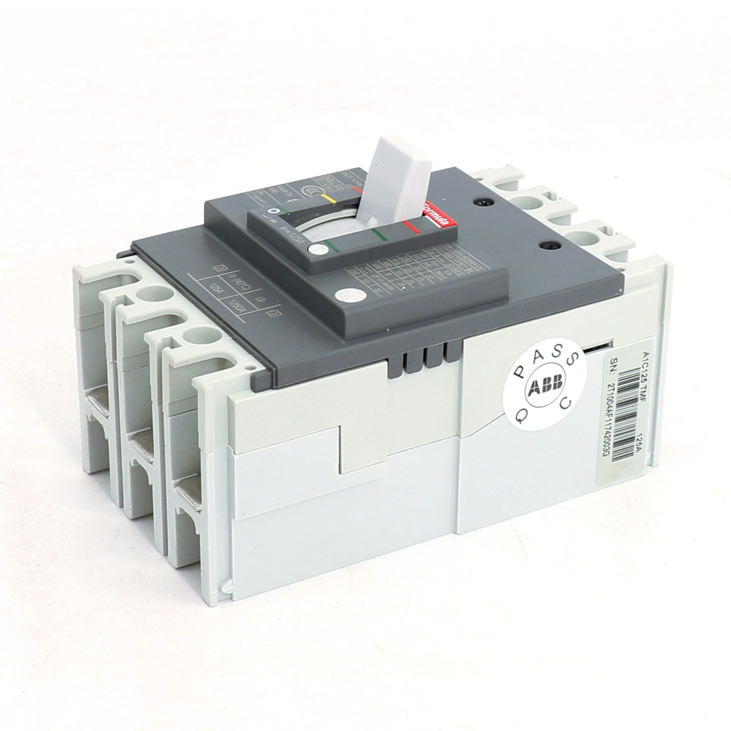 ABB Formula塑壳断路器 A1C125 TMF25/400 FF 3P