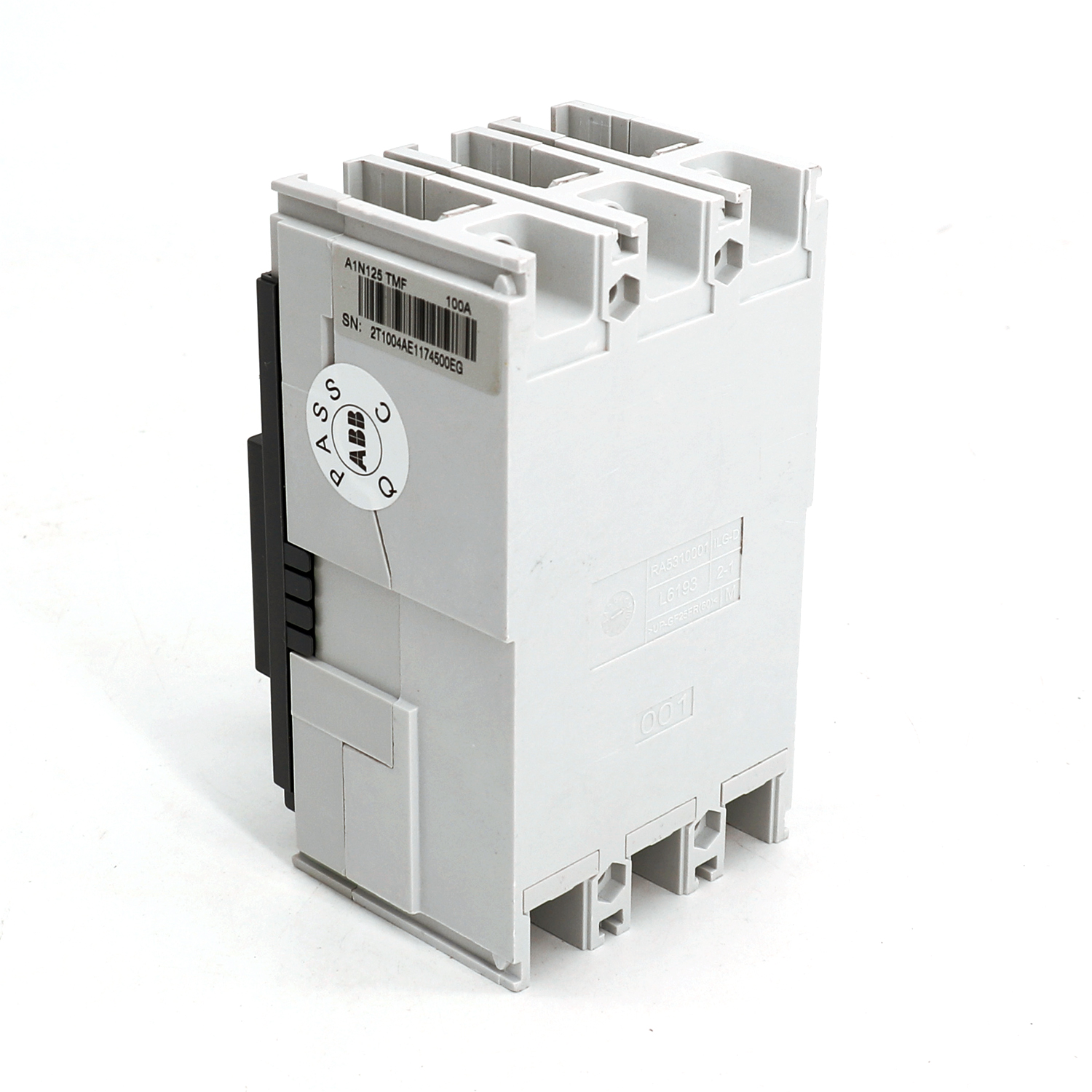ABB Formula塑壳断路器 A1N125 TMF15/400 FF 3P