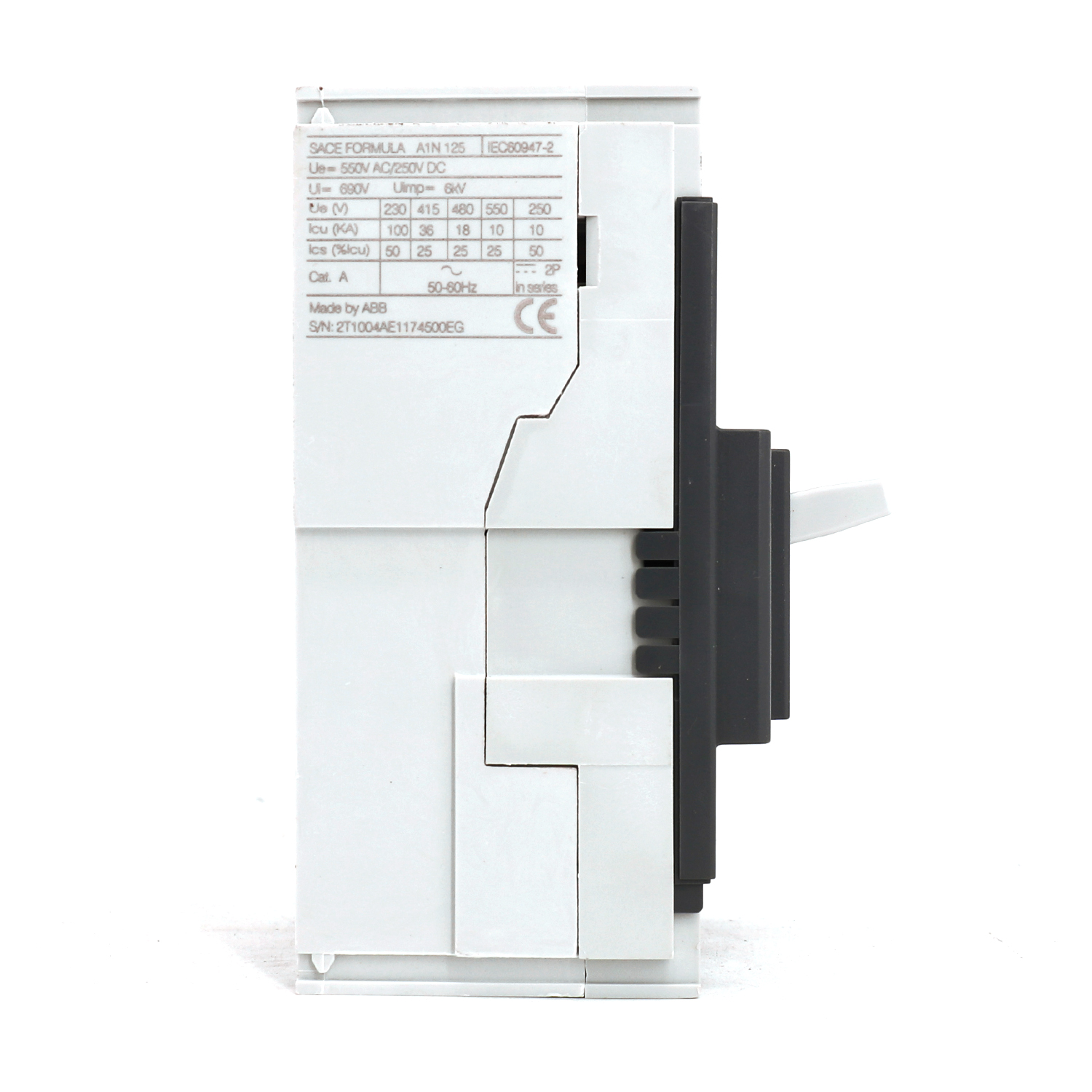 ABB Formula塑壳断路器 A1N125 TMF15/400 FF 3P