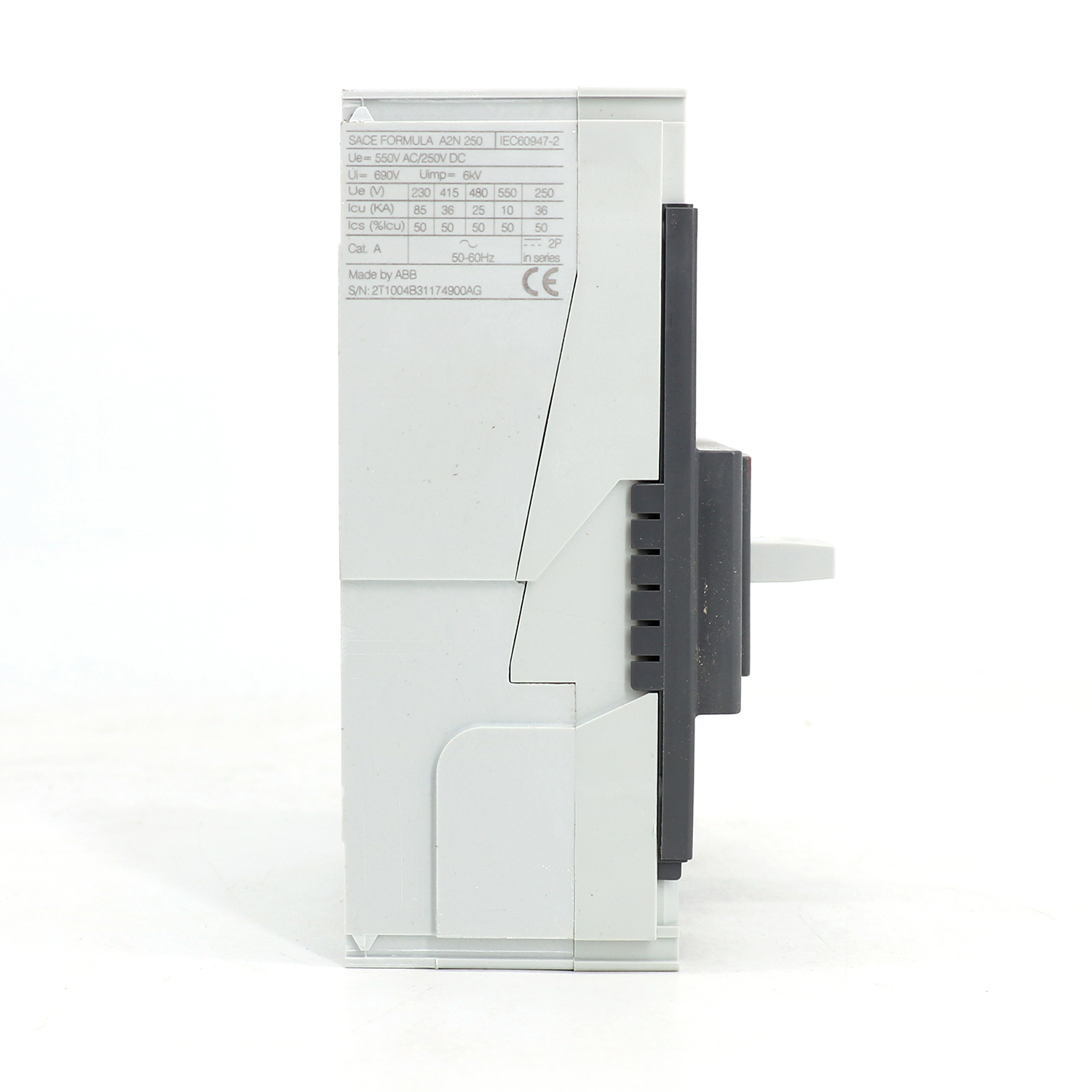 ABB Formula塑壳断路器 A2N250 TMF200/2000 FF 3P