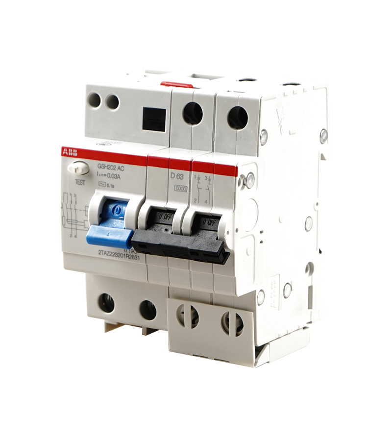 ABB GSH200剩余电流动作断路器GSH202 AC-C16/0.03