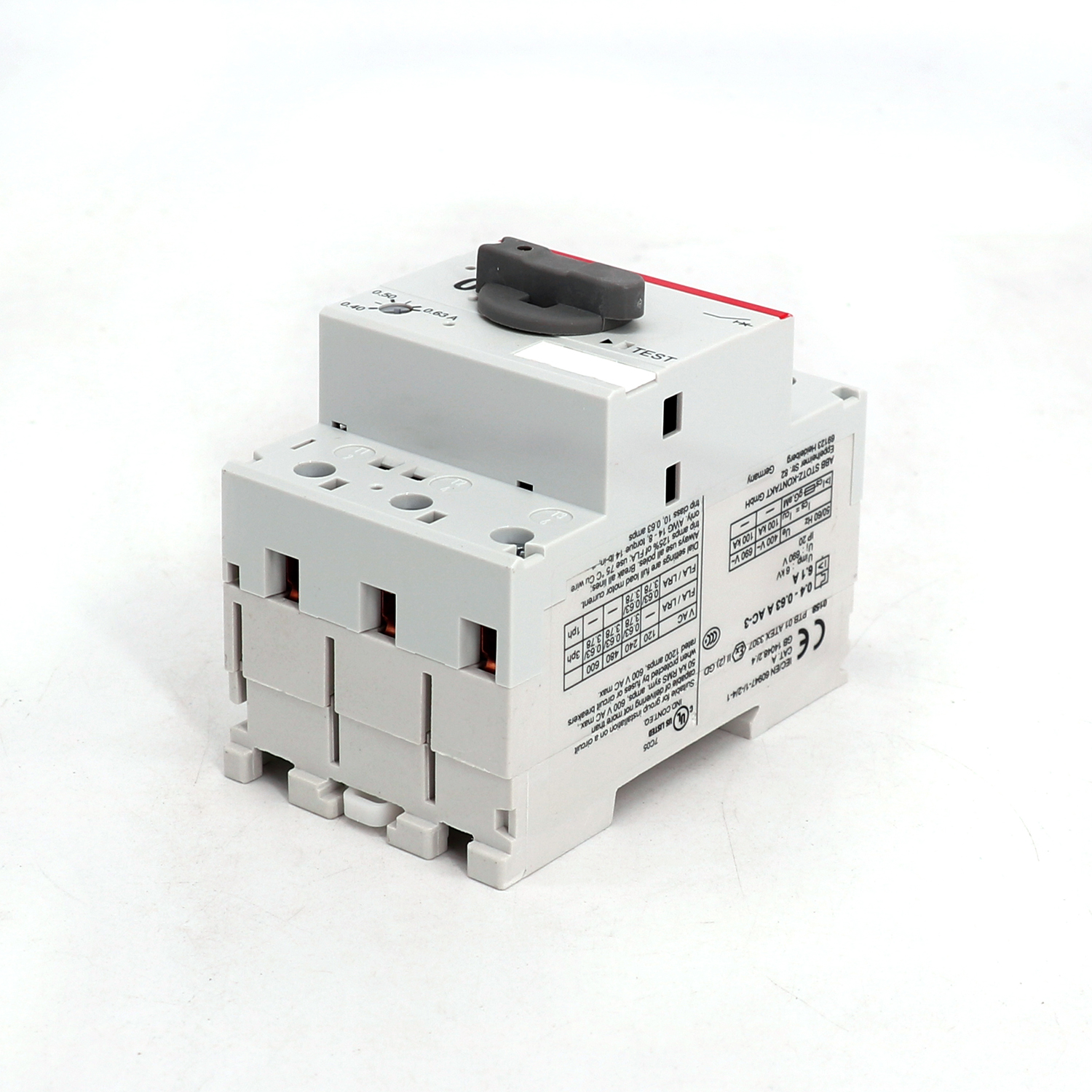ABB MS325系列 电动机保护用断路器 MS325-12.5