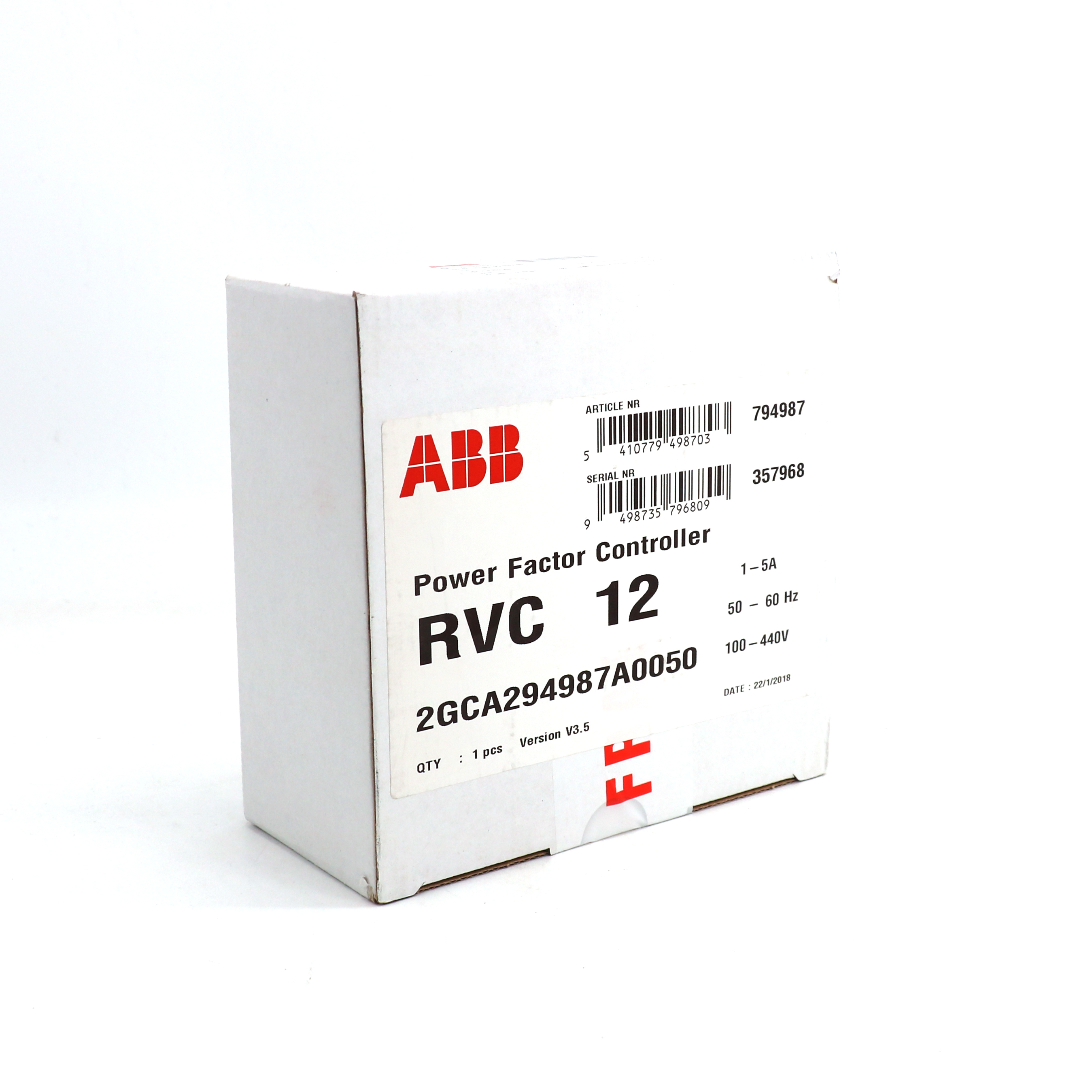 ABB 功率因数控制器 RVC-12
