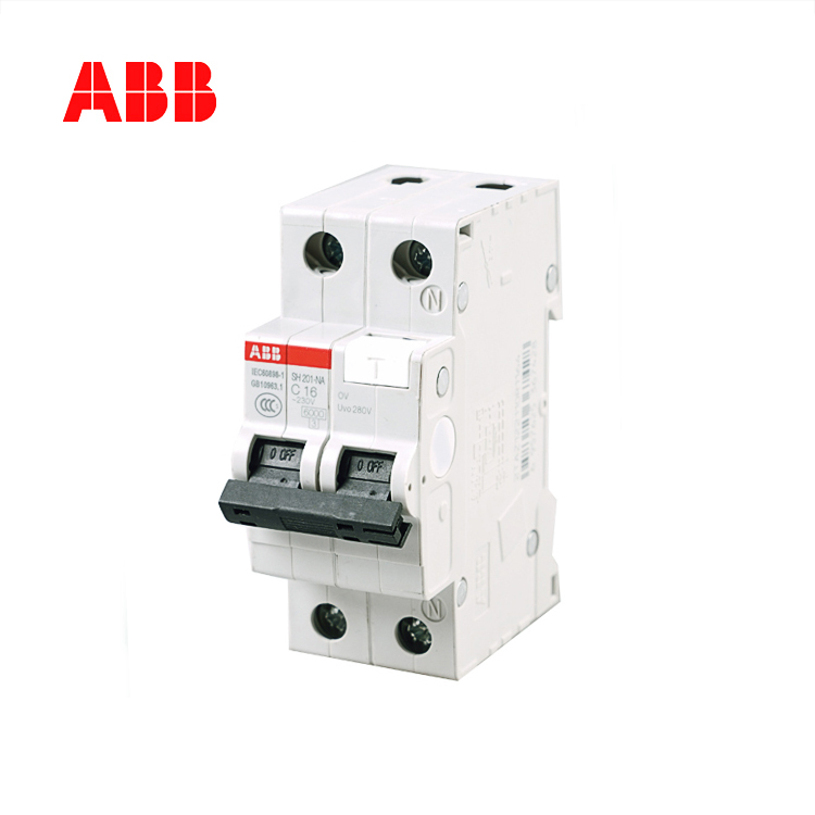 ABB 带过压保护微型断路器 SH202-C10 OV