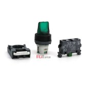 ABB M2SS二位置选择开关套装 带灯 M2SS2-42R-20