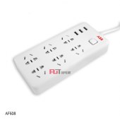 ABB 插排 三位五孔带总控不带灯10A AF609