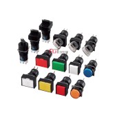 IDEC 和泉 A6系列 照明按钮开关 AL6M-M21G DC5V