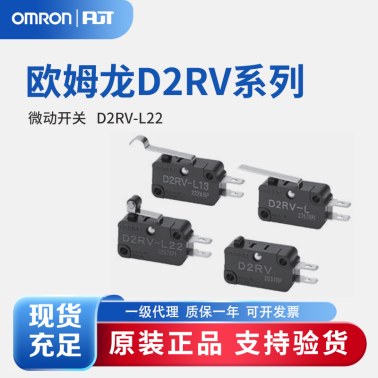 OMRON 欧姆龙 小型微动开关 D2RV-L22