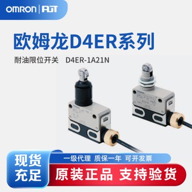 OMRON 欧姆龙 耐油限位开关 D4ER-1A21N