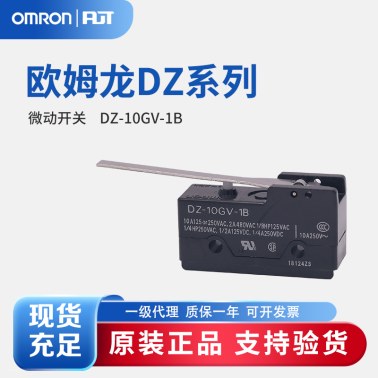 OMRON 欧姆龙 微动开关 特殊用标准型开关 DZ-10GV-1B
